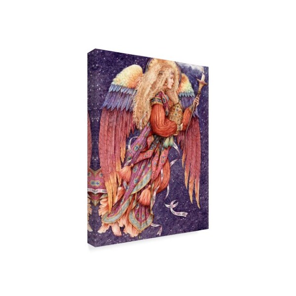 Anne Yvonne Gilbert 'Angel In Dark' Canvas Art,14x19